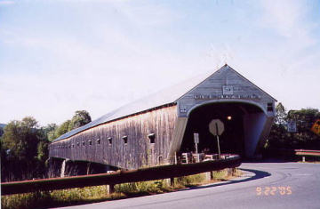 Cornish-Windsor Bridge. Photo by Liz Keating, September 22, 2005